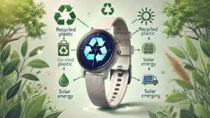 smartwatches e novos recursos de sustentabilidade ecológica