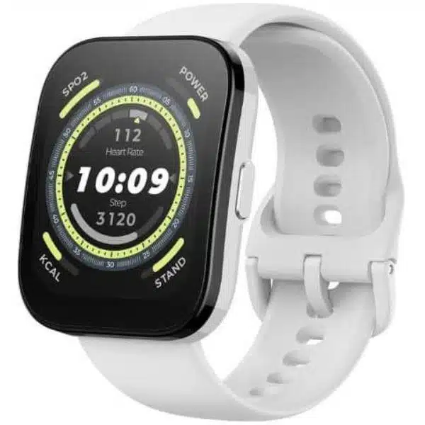 Imagem do smartwatch Amazfit Bip 5 em destaque na tabela comparativa de produtos