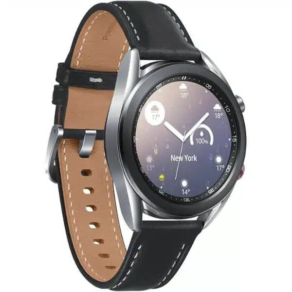 Imagem do smartwatch Samsung Galaxy Watch 3 no formato quadrado