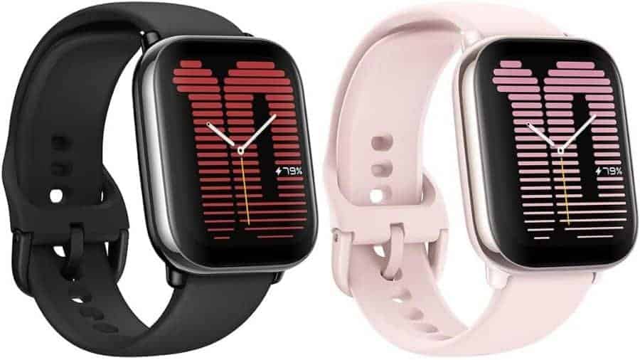 magem do smartwatch Amazfit Active no formato paisagem