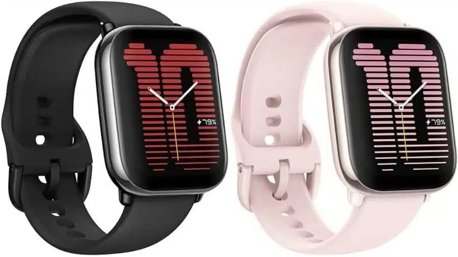 magem do smartwatch Amazfit Active no formato paisagem