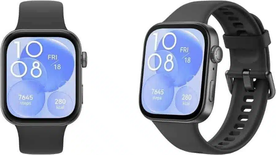 Imagem do smartwatch Huawei Watch Fit 3 no formato paisagem