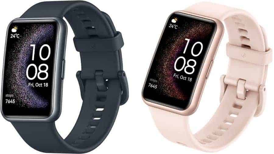Imagem do smartwatch Huawei Watch Fit no formato paisagem