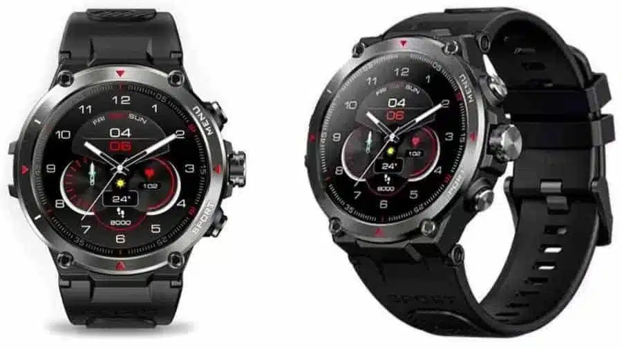 Imagem do smartwatch Zeblaze Stratos 2 no formato paisagem