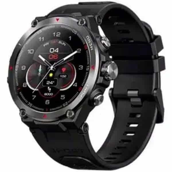 Imagem do smartwatch Zeblaze Stratos 2 no formato quadrado